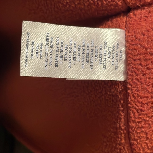 NWT Faherty Ashbury Fleece Jacket Cream size M - Picture 4 of 4